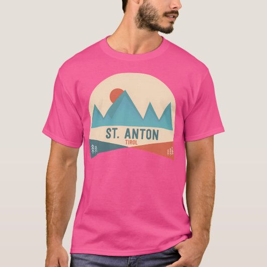 T-shirt St. Anton Tirol (Devant)