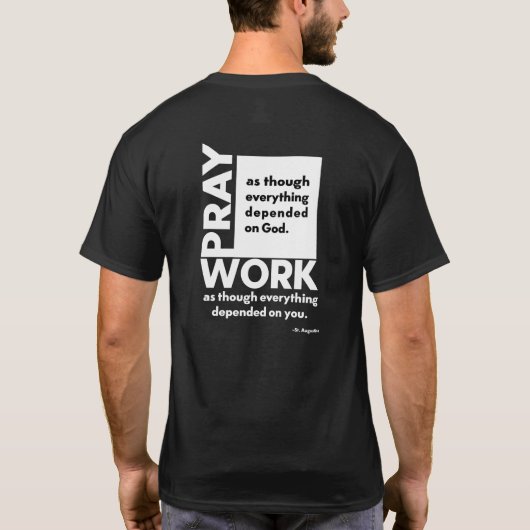 T-shirt St Augustine (Dos)