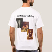 T-shirt St Augustine de Cantorbéry, St Dunstan, St T… (Dos)