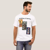 T-shirt St Augustine de Cantorbéry, St Dunstan, St T… (Devant entier)