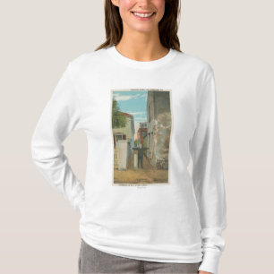 T-shirt St Augustine, FL - vue de rue de trésor et
