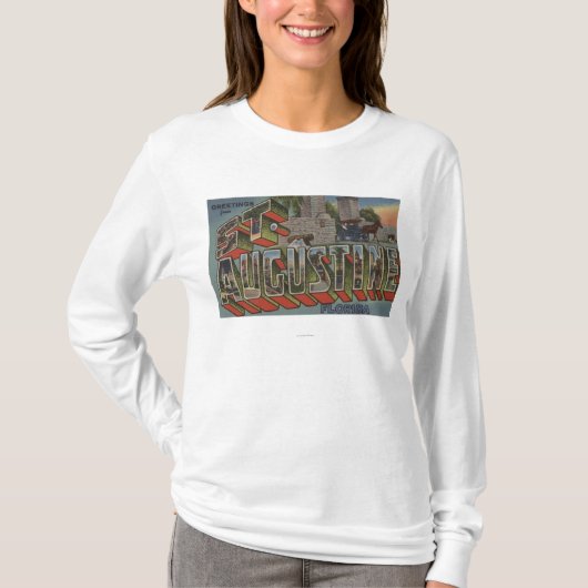 T-shirt St Augustine, la Floride - grandes scènes de (Devant)