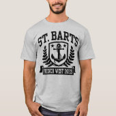 T-shirt St. Barts Antilles françaises (Devant)