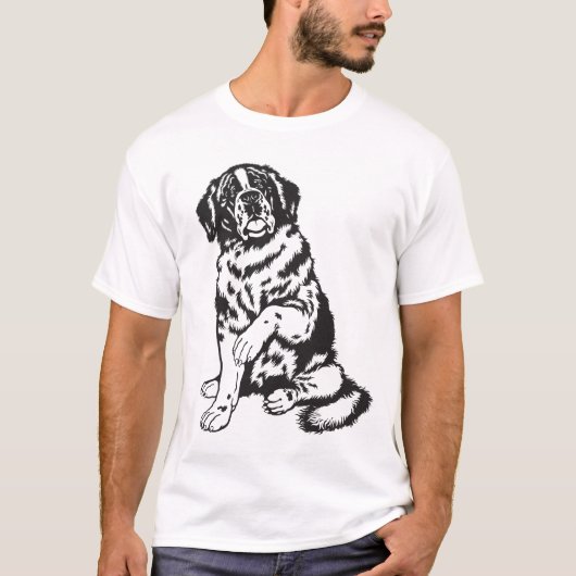 T-shirt St Bernard (Devant)