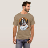 T-shirt St Bernard (Devant entier)