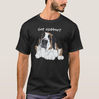 T-shirt St Bernard a obtenu la bave ?
