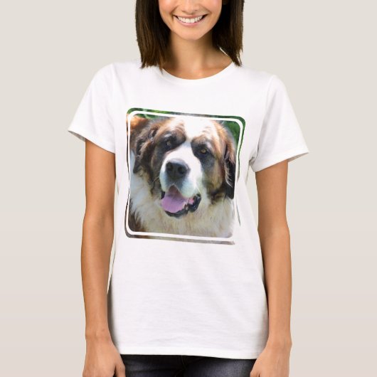 T-shirt St Bernard mignon (Devant)
