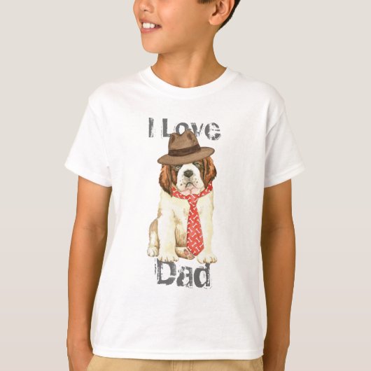T-shirt St. Bernard Papa (Devant)