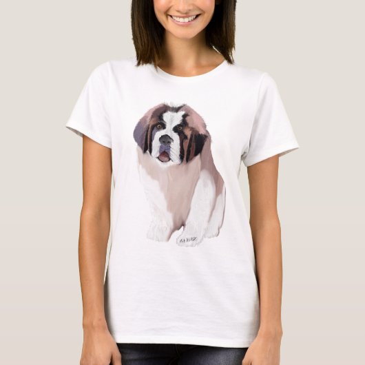 T-shirt St. Bernard Puppy (Devant)