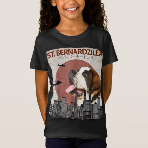 T-Shirt St. Bernardzilla Funny Saint Bernard Amoureux de l