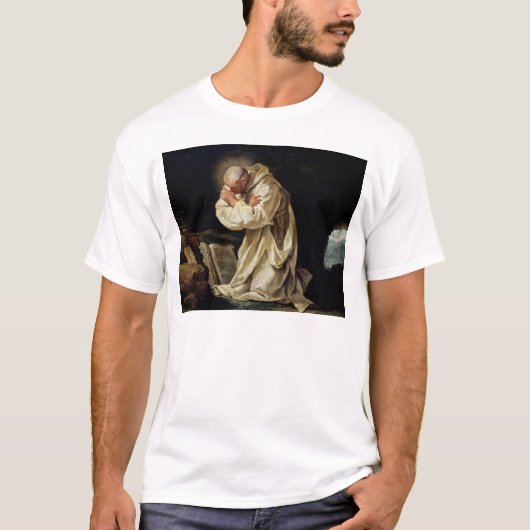 T-shirt St Bruno priant dans le désert, 1763 (Devant)