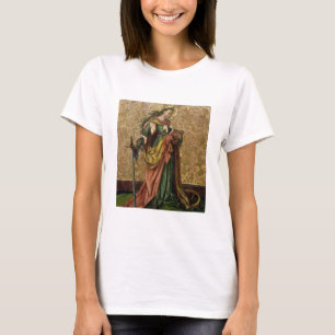 T-shirt St Catherine de l'Alexandrie (huile sur le