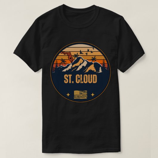 T-shirt St. Cloud, Floride (Design devant)