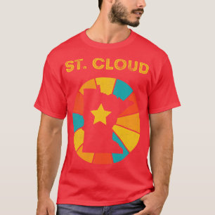 T-shirt St Cloud Minnesota Vintage Souvenir déshabillé