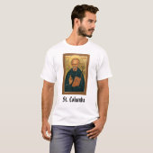 T-shirt St Columba, Columba de St (Devant entier)