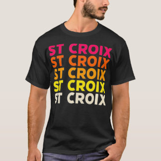 T-shirt St Croi Retro 80s Style Vintage