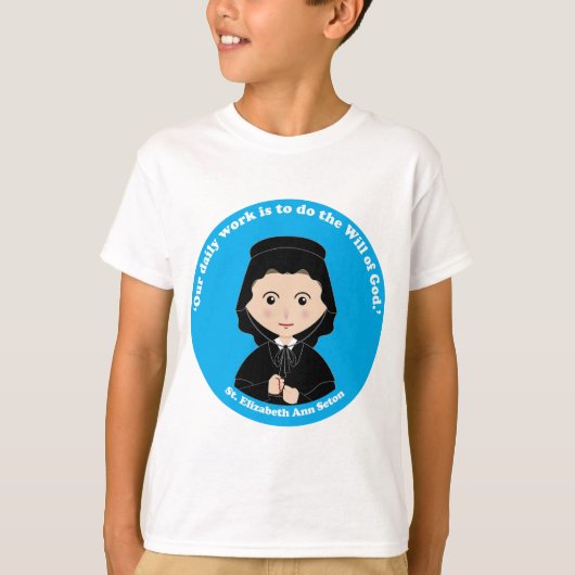 T-shirt St. Elizabeth Ann Seton (Devant)