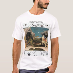 T-shirt St George, dragon et princesse