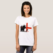 T-shirt St George et le dragon (Devant entier)