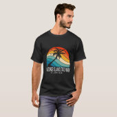 T-shirt St George Island State Park Floride Tropical Beach (Devant entier)