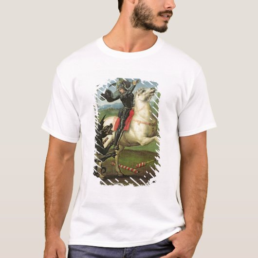 T-shirt St George luttant avec le dragon (Devant)