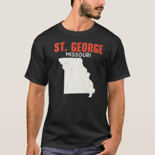 T-shirt St George Missouri USA State America Travel Missou