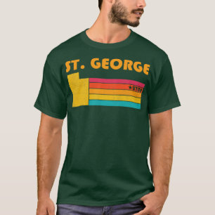 T-shirt St George Utah Vintage Souvenir désorganisé 2