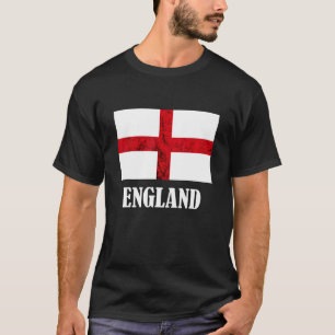 T-shirt St George's Cross English Pride Anglais Racines En
