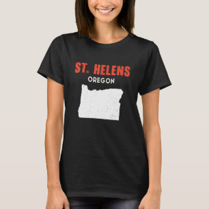 T-shirt St Helens Oregon USA State America Travel Oregonia