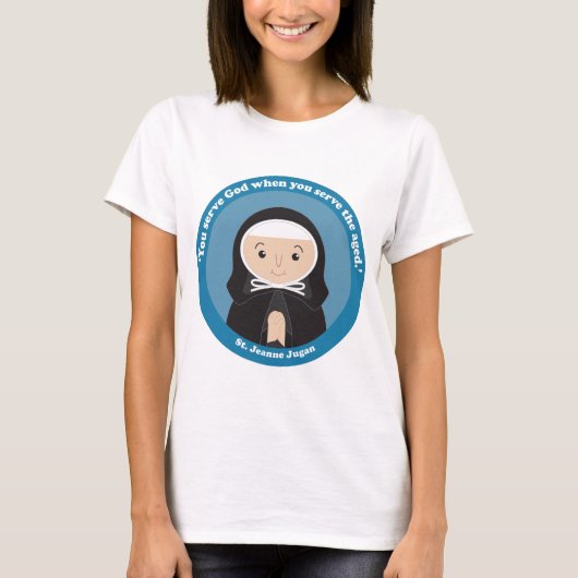 T-shirt St. Jeanne Jugan (Devant)