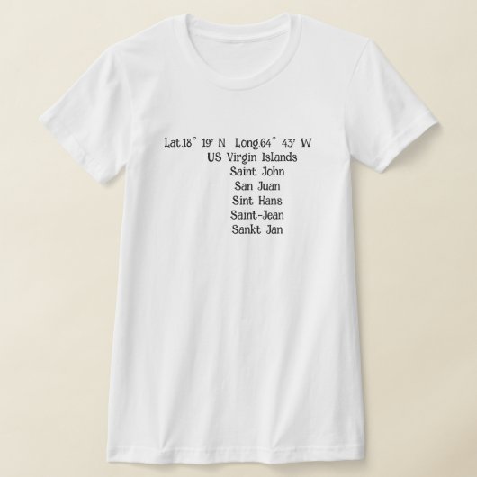 T-shirt St.John (Poser)