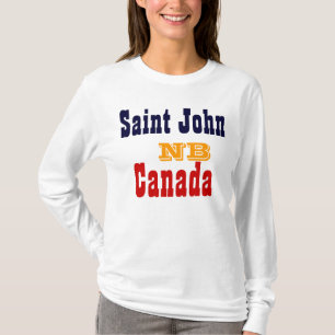 T-shirt St John NOTA: Canada