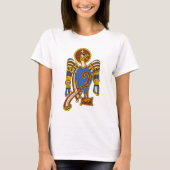 T-shirt St. John's Eagle Celtic Knot Art médiéval irlandai (Devant)
