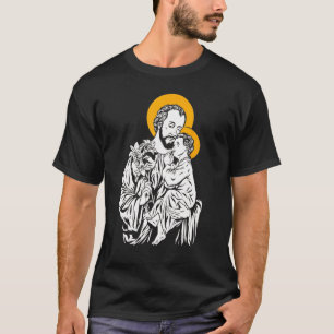 T-shirt St Joseph et Enfant Jésus Consecration 2021 Cathol