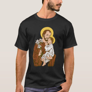 T-shirt St Joseph et Enfant Jésus Consecration 2021 Cathol