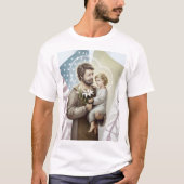 T-shirt St Joseph le protecteur (Devant)
