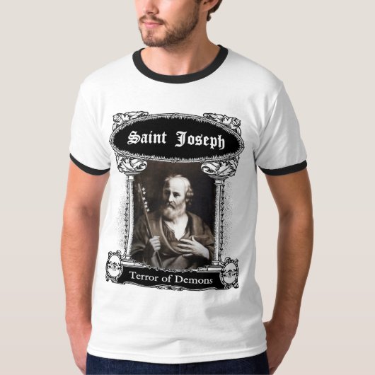 T-shirt St Joseph, terreur des démons (Devant)