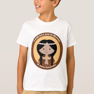 T-shirt St Kateri Tekakwitha