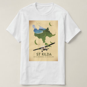 T-shirt St Kilda, Hébrides extérieures Ecosse
