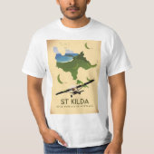 T-shirt St Kilda, Hébrides extérieures Ecosse (Devant)