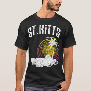 T-shirt St Kitts Saint Kitts Île des Caraïbes Cadeau de vi