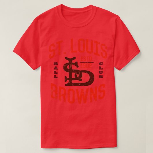 T-shirt St Louis Browns 2 (Design devant)