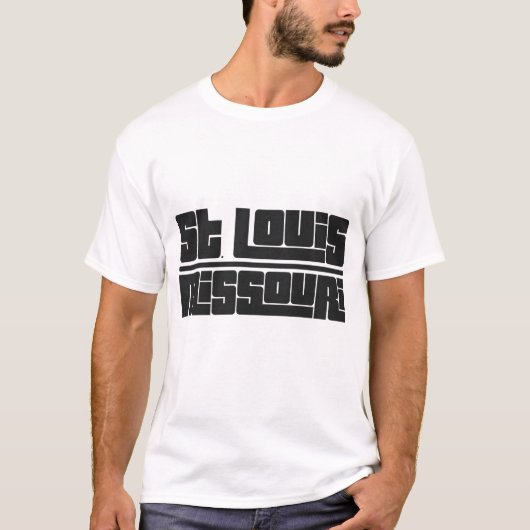 T-shirt St. Louis - Missouri (Devant)