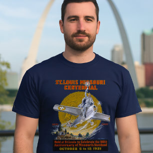 T-shirt St. Louis Missouri Centenaire 1921