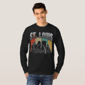 T-shirt St. Louis Missouri Vintage (Devant entier)