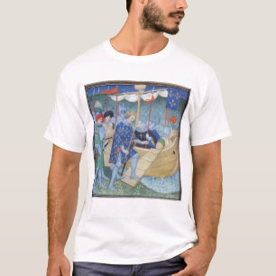 T-shirt St Louis s'embarquant pour les croisades
