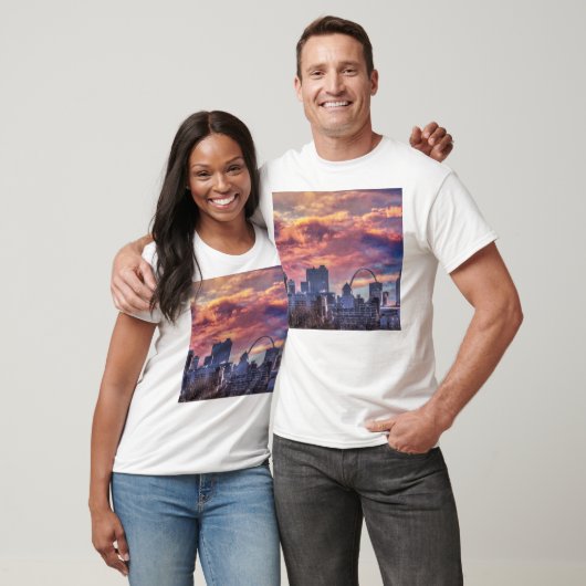 T-shirt St. Louis Sunrise (Unisexe)