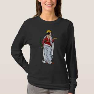 T-shirt St Lucy St Lucia Patron Des Yeux Et Aveugle Cathol
