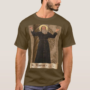 T-shirt  St. Maron (Maroun) مَارُون Église maronite 