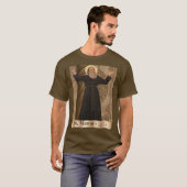 T-shirt St. Maron (Maroun) مَ (رُ) Église maronite (Devant entier)